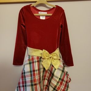 Girl velvet dress - bonnie jean